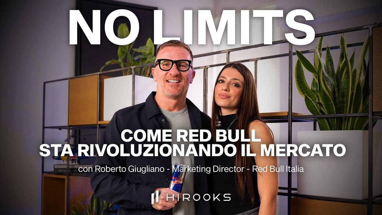 Roberto Giugliano, marketing director di Red Bull Italia, durante l'intervista per Inspiring Managers Everyday
