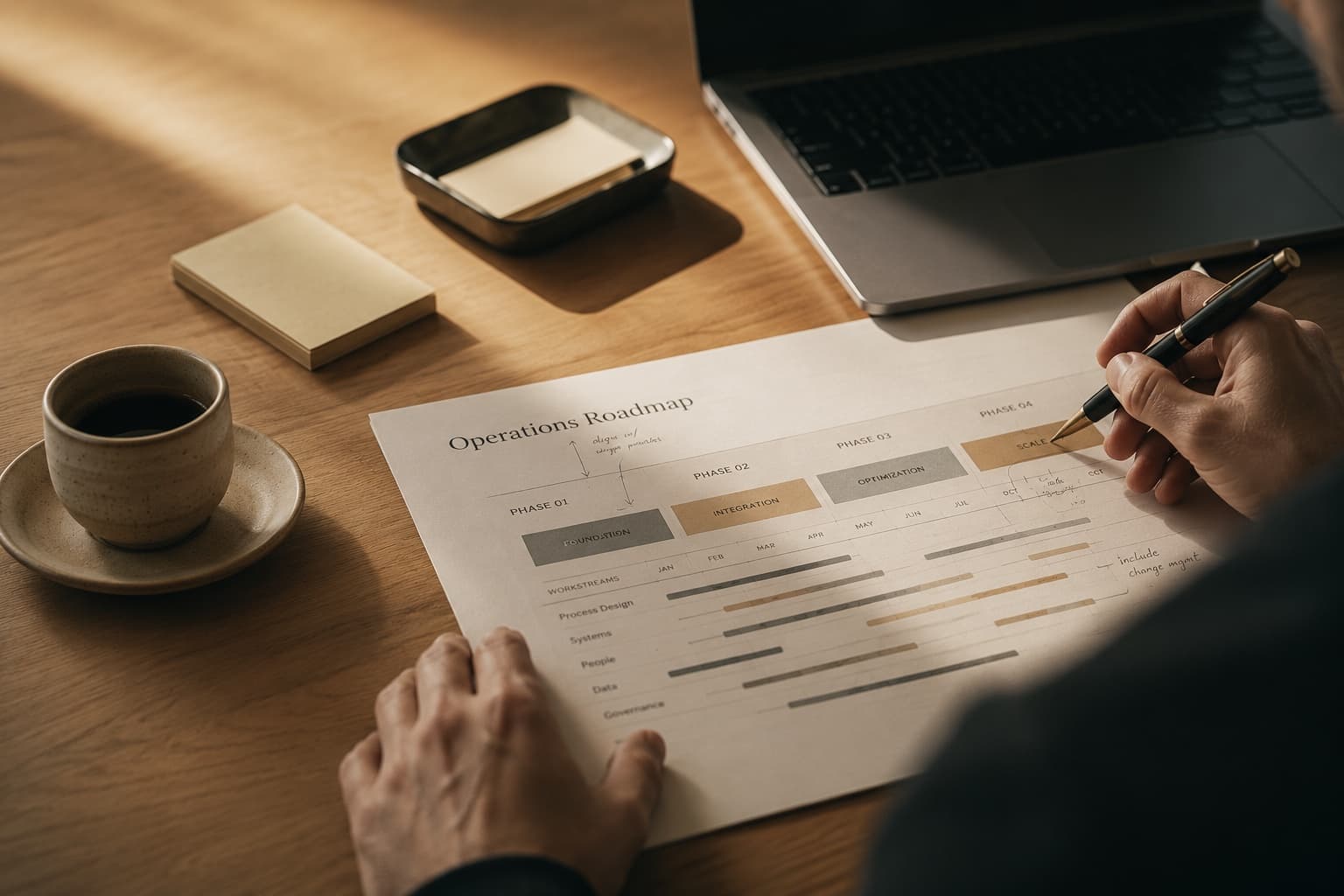 Lavoro operativo su documenti e priorità