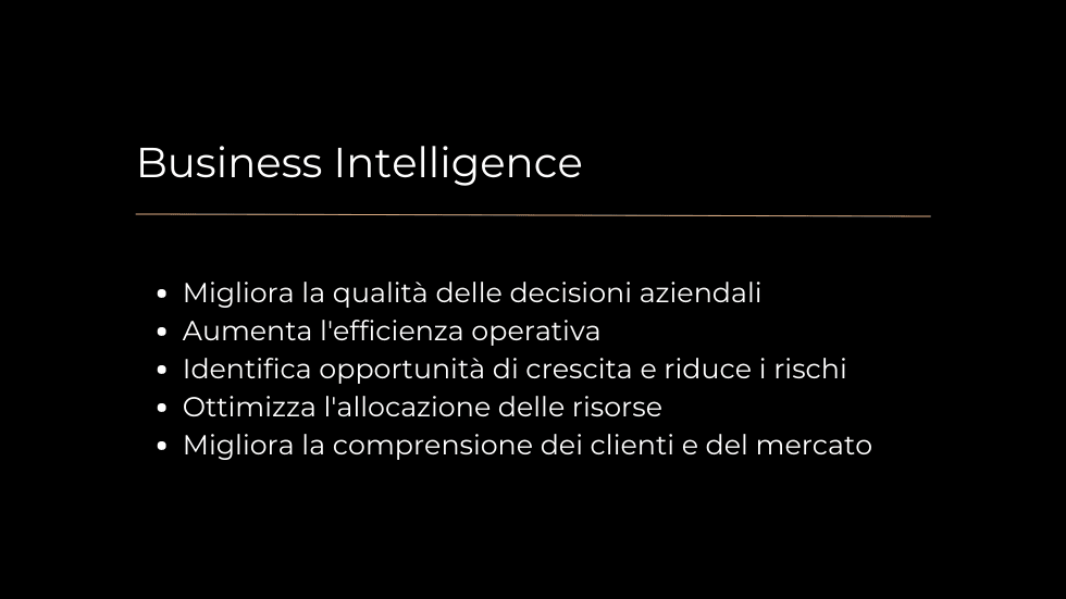 Business Intelligence diagram